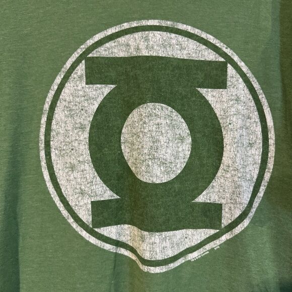 The Green Lantern XL Distressed Logo T-Shirt Old Navy Collectabilitees DC Comics - Picture 2 of 7